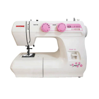 Máquina de Coser Janome Pink 12